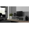 Cama TV-taso SOHO 180 valkoinen/harmaa kiiltävä