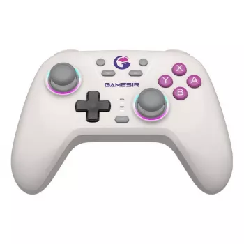 GameSir T4n langaton ohjain valkoinen — Bluetooth, ergonominen muotoilu
