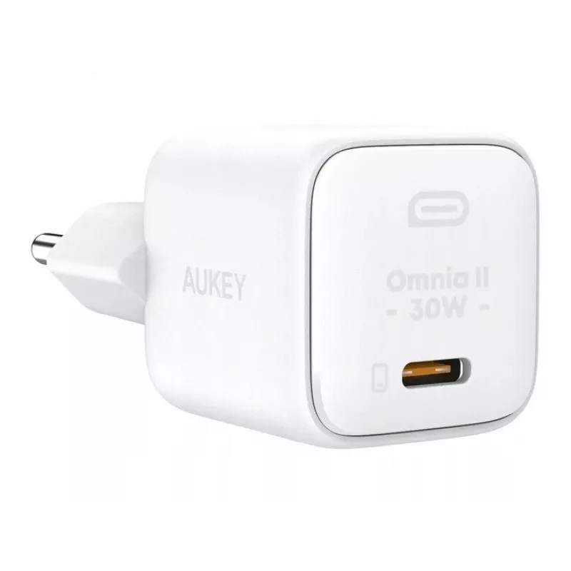 Seinä laturi PA-B1L valkoinen Omnia II Mini 1xUSB-C PowerDelivery 30W 5A