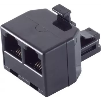 ShiverPeaks BS71230 puhelinsovitin, RJ-11 (6P4C) -pistoke 2x RJ-11 -liittimeen