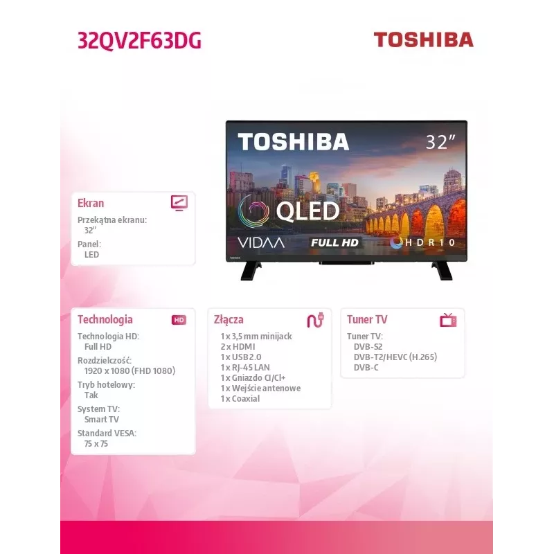 TV QLED 32