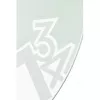 NeXtime kello 8115 Dropped, Ø43 cm, seinäkello, hopea