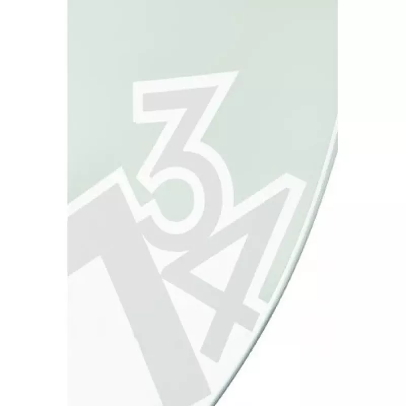 NeXtime kello 8115 Dropped, Ø43 cm, seinäkello, hopea