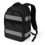 DICOTA Hi-Vis V2 Backpack reppu musta 320x220x455mm PET TPU