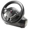 Ratti + polkimet Subsonic SV200 musta harmaa USB 180° kierto