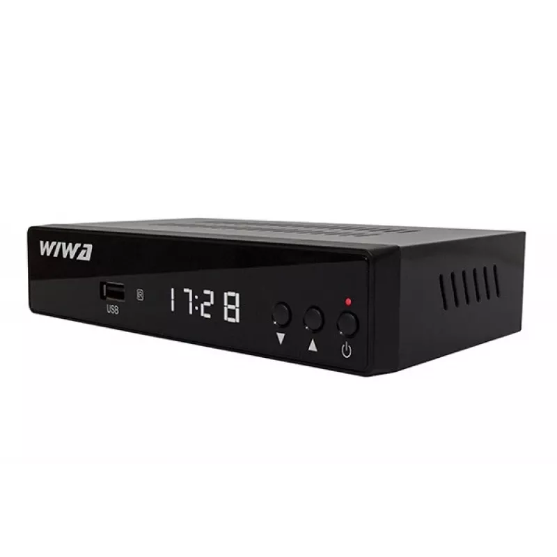 TV-vastaanotin WIWA H.265 MAXX — DVB-T / DVB-T2 -digiviritin H.265 (HEVC) -tuella