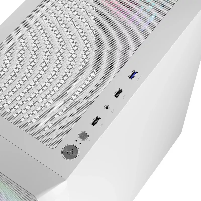Logic PORTOS ARGB MINIDI USB 3.0 kotelo valkoinen