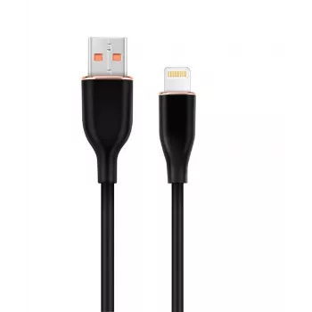 USB-A–Lightning-kaapeli Gembird CC-USB2S-AM8PM-1.5M-BK — USB 2.0, 1,5 m