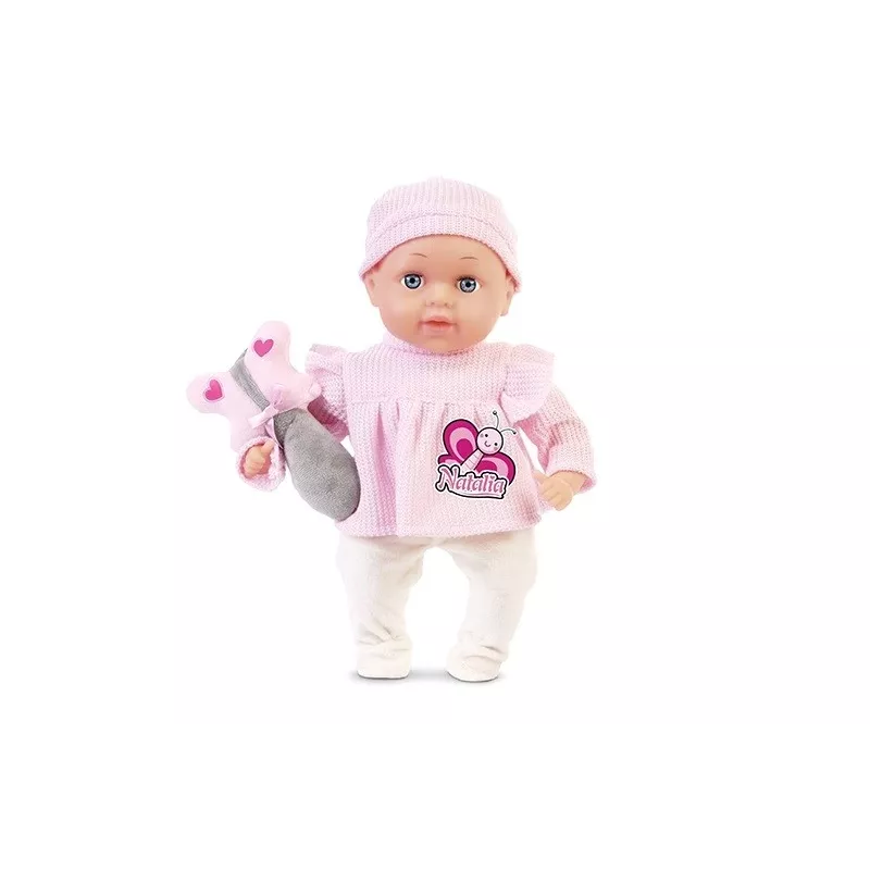 Nukke Artyk Natalia 33 cm lelulla - Artyk 33 cm vauvannukke tarvikkeilla