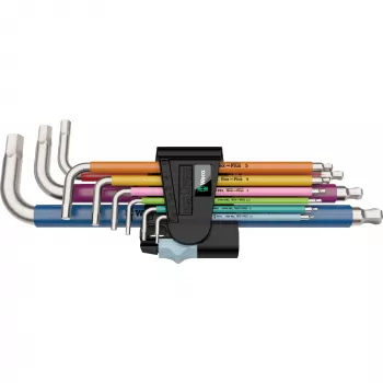 Wera 05022669001 kuusiokoloavain L-muotoinen metrinen 9 kpl
