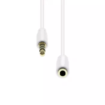 4-pin ohut jatkokaapeli ProXtend M4EXS-01W 1 m, musta
