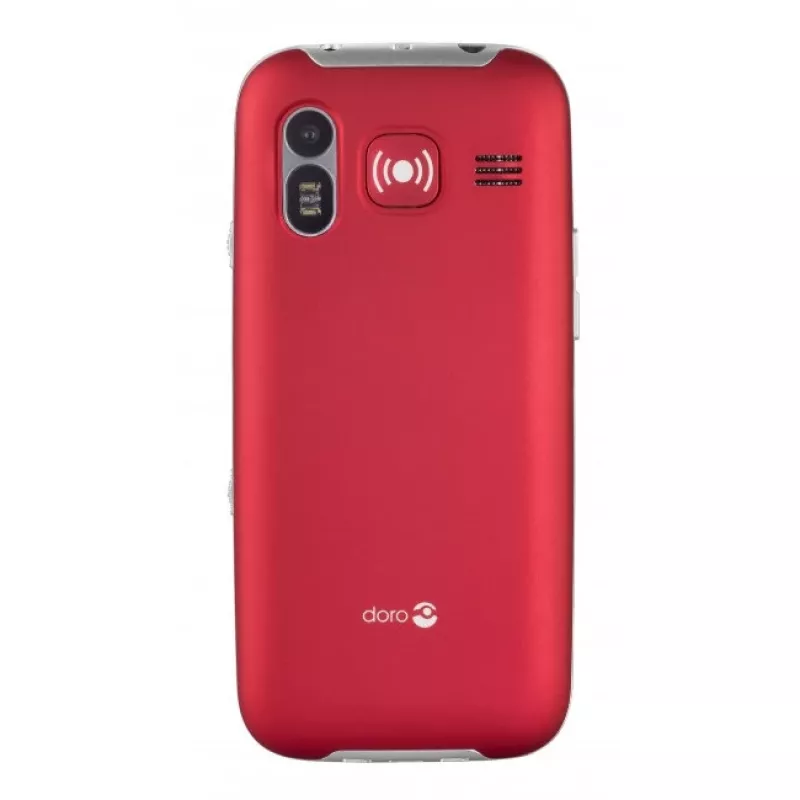 Doro Primo 368 matkapuhelin, 2,3 tuumaa, 3 MP, 1000 mAh, punainen