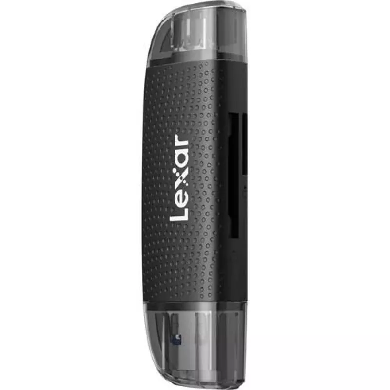 Lexar LRW310X-BNBNG kaksoisliitännän USB-A/USB-C microSD/SD-korttilukija, USB 3.2