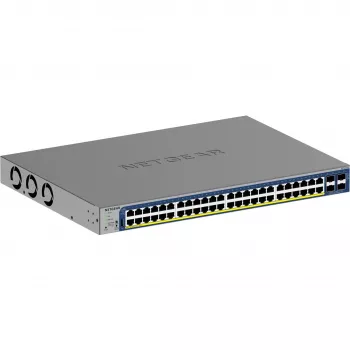 NETGEAR 52-porttinen PoE Gigabit/10G pinottava älykytkin (GS752TXP)