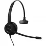 Mono USB-headset Plusonic 10.1P — yksikorvainen USB-headset, yhteensopiva Teamsin ja Skypen kanssa