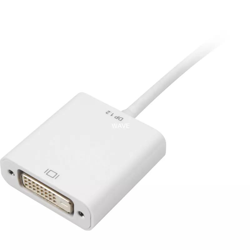 Sharkoon kaapeliadapteri Mini DisplayPort -> DVI 15 cm valkoinen