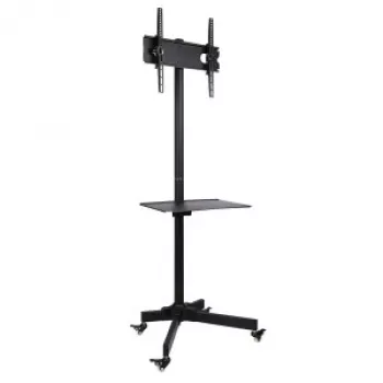 TV-taso/rullavaunu pyörillä + kahva 23-55 25 kg S-09