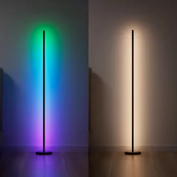 Jalkalamppu Nanoleaf N7204K02-1FL 22W RGBW – säädettävä RGB- ja viritettävä valkoinen valaistus
