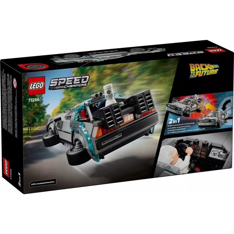 LEGO SPEED CHAMPIONS 77256 Paluu tulevaisuuteen -aikakone