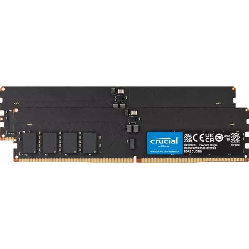Muisti DDR5 64GB/6400 (2*32GB) CL52 CUDIMM