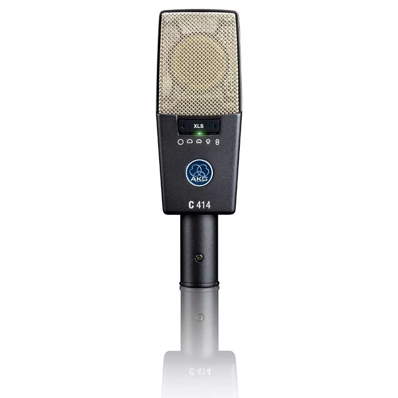 AKG C414 XLS mikrofoni harmaa, hopea studiomikrofoni