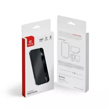 Hybridilasi näytönsuoja Crong iPhone 15 CRG-NANO-IP61 9H kovuus naarmuuntumaton