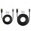 Kaapeli miniDisplayPort/DisplayPort M/M 2 m; Y-C611BK