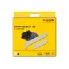 SATA PCI Express x1 -kortti DeLOCK 90010 Low-Profile-muototekijä