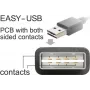 USB-kaapeli DeLOCK 85194 USB 2.0 2 m valkoinen