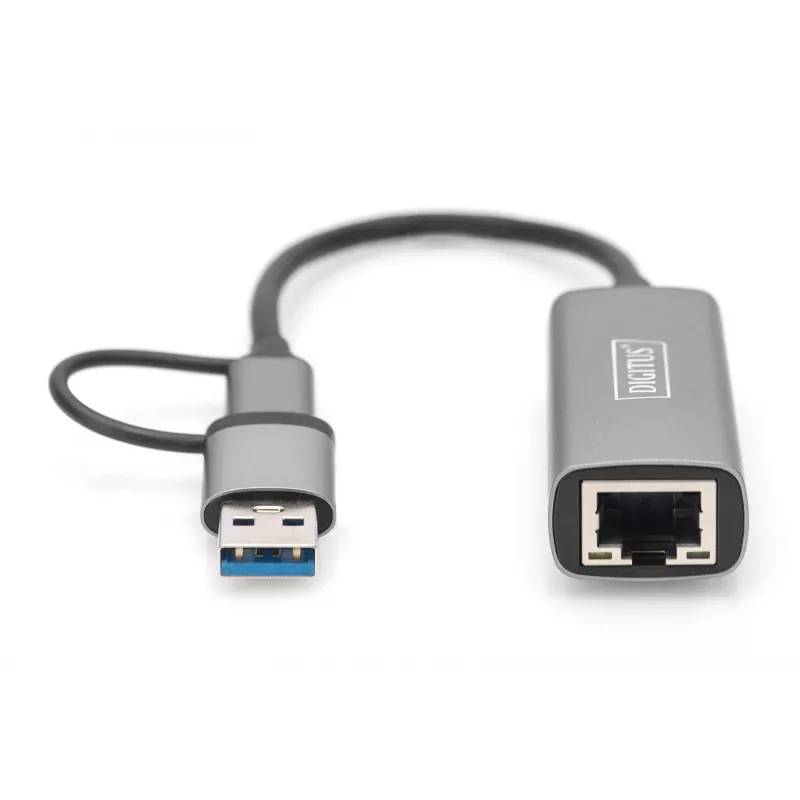 USB Type-C Gigabit Ethernet -sovitin Digitus DN-3028