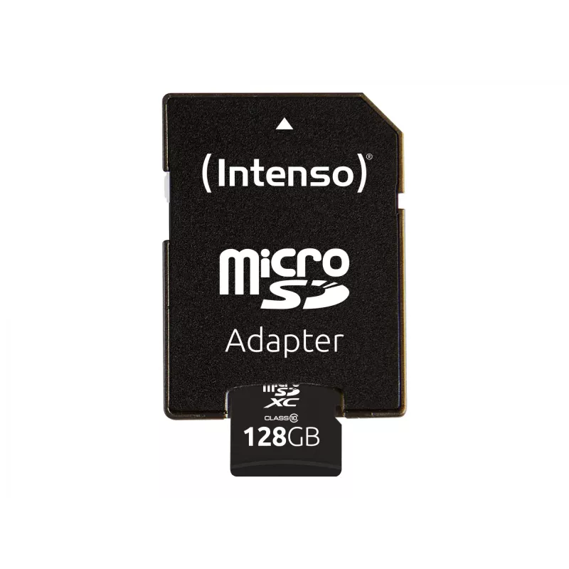 MUISTIKORTTI MICRO SDXC 128GB C10/ADAPTERILLA 3413491 INTENSO
