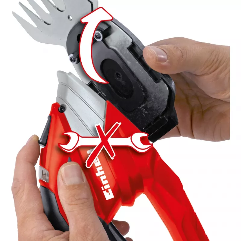 Einhell GE-CG 12 Li akkukäyttöinen ruohosakset 12 V litiumioni (Li-Ion) musta, punainen, hopea