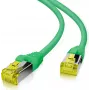 Patchkabel helos Ultra Flex 5 m S/FTP Cat6a RJ-45, suojattu verkkokaapeli