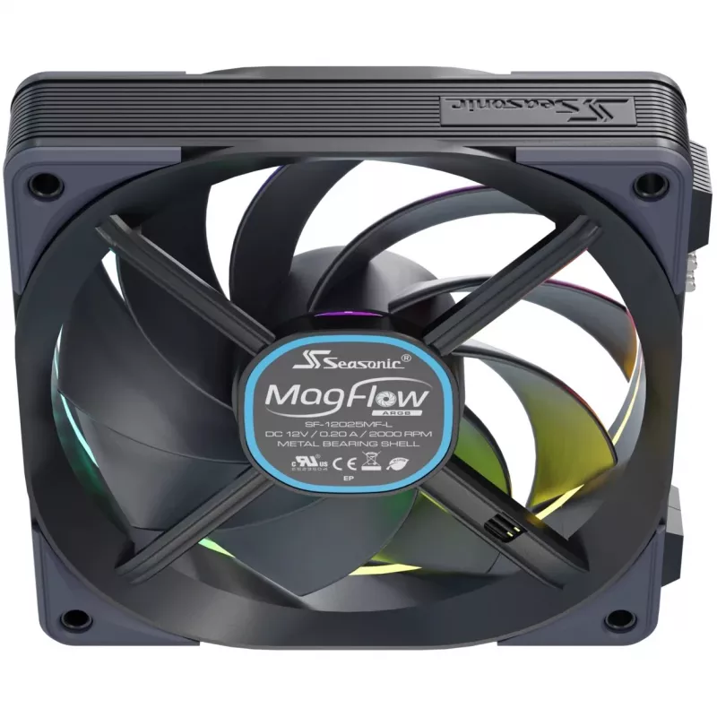 Seasonic MagFlow ARGB 120mm 3 tuulettimen sarja