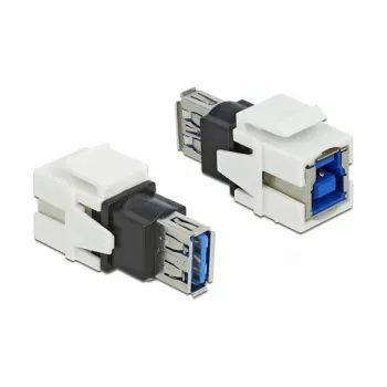 Keystone-moduuli DeLOCK 86394 litteä valkoinen USB A