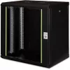 Seinäasennusteline Digitus DN-19 12-U-SW