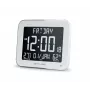 Digitaalinen seinä-/pöytäkello muse M-090 WMC — suorakaiteen muotoinen LCD, 220×177,5×24,5 mm, paristo/DC 4,5 V