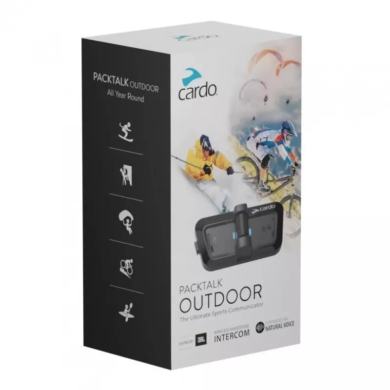 CARDO PACKTALK OUTDOOR SINGLE moottoripyörän puhelinjärjestelmä