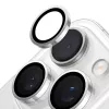 Torras Lensguard kameran suojalasi iPhone 16 Pro -puhelimeen (harmaa)