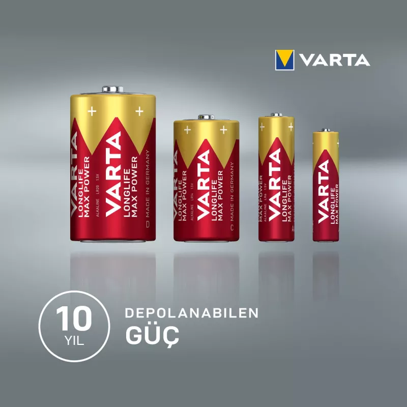 VARTA Max Tech Mignon paristo 1,5 V 4 kpl:n pakkaus (4706101404)