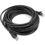Cat5E UTP -kaapeli, 7,5 m, musta