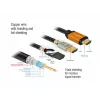 HDMI-kaapeli DeLOCK 85729 2 m HDMI tyyppi A Standard musta kulta