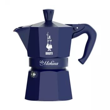 Mokapannu BIALETTI 0005411 manuaalinen kahvinkeitin, liesipannu, 0,04 L, sininen