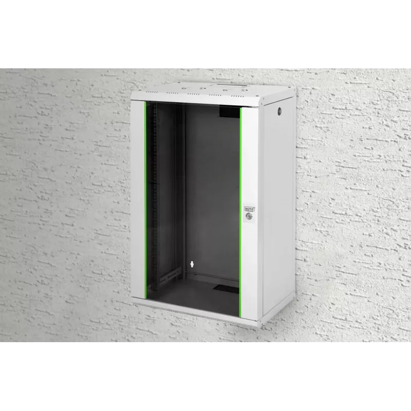 Seinäkiinnitteinen räkki Digitus DN-19 20-U
