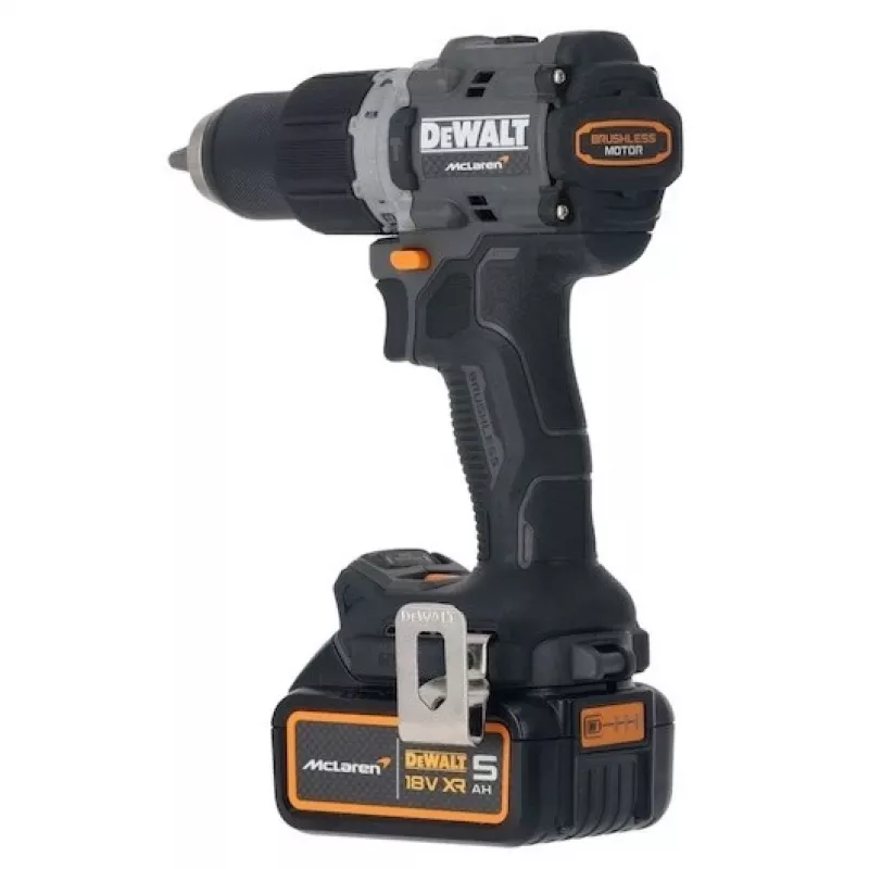 DeWalt MCLAREN DCD85MP2T porakone-ruuvinväännin 18V musta, keltainen