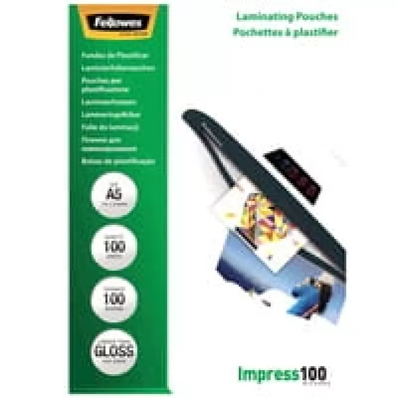 Laminointikalvo GLOSSY/A5 100 100 kpl 5351002 Fellowes