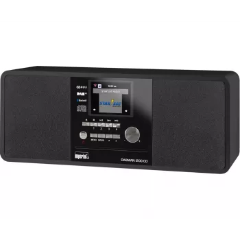REHAU IMPERIAL DABMAN i200 CD digitaalinen 20 W DAB+, FM, UKW musta MP3-toisto