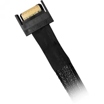 ICY DOCK MB414L-B MCIO 4i SFF-TA-1016 - MCIO 4i SFF-TA-1016 -kaapeli, 0,5 m