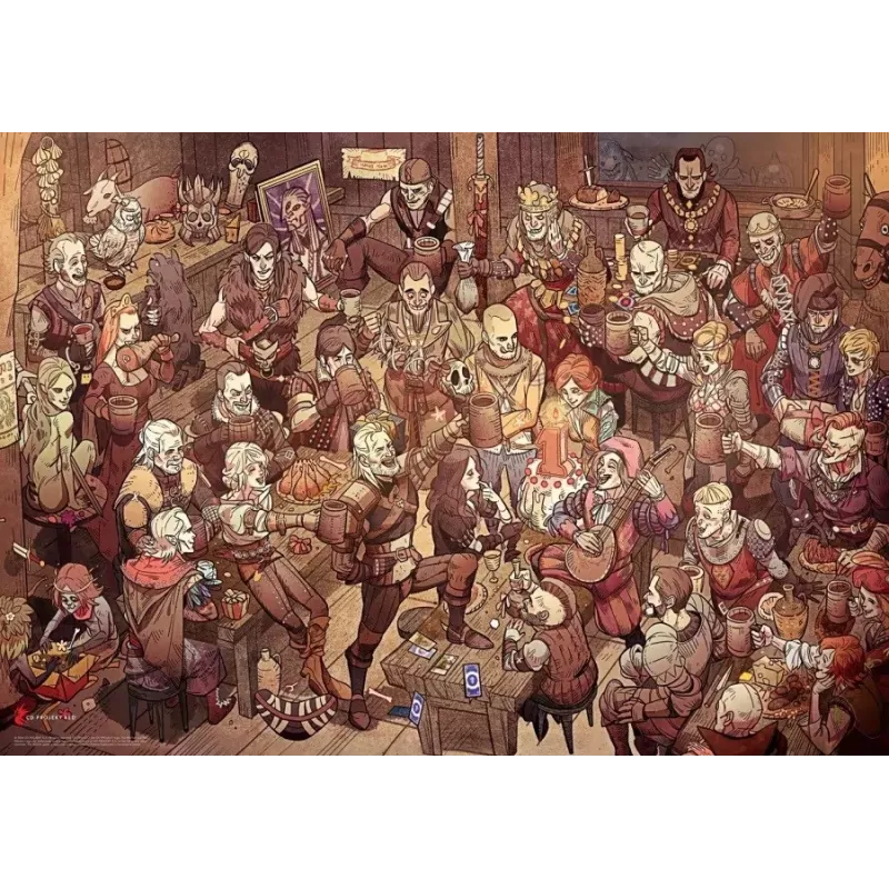 Good Loot pelipalapeli: The Witcher (Wiedźmin) syntymäpäivä, 1000 palaa