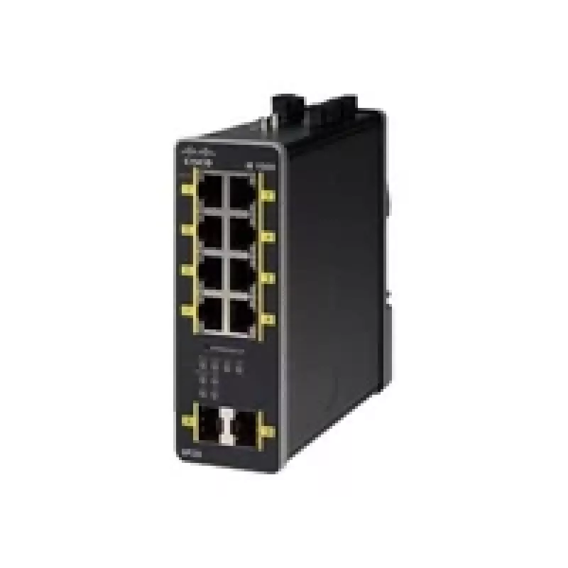 IE-1000-8P2S-LM, hallittava, Gigabit Ethernet 10-100-1000, täysduplex, PoE